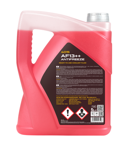 MANNOL 4015 Antifreeze AF13++ (-40 °C) HIGH-PERFORMANCE  | Imported from Germany