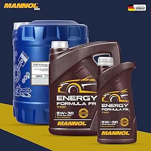MANNOL 7707 Energy Formula FR 5W-30 API SN ACEA A5/B5 Fully synthetic Engine Oil| Imported from Germany