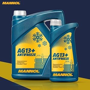 MANNOL 4114 AG13 Antifreeze Concentrated | Advanced Coolant Fluid SAE J1034
