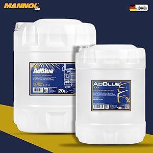 MANNOL 3001 Adblue 3001 DEF Oil 10L/20L - DIN 70070 ISO 22241-1/2/3