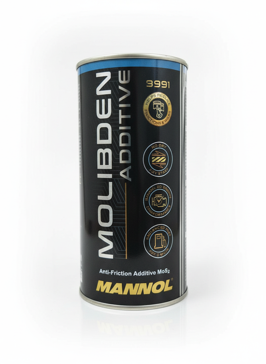 MANNOL 9991 Molibden Additive 300ML for 4-Stroke Petrol and Diesel Engines | Imported from Germany