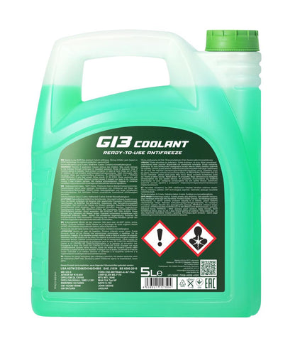 FANFARO 4213 G13 Ready-to-Use Antifreeze & HOAT Engine Coolant  – Imported from Germany