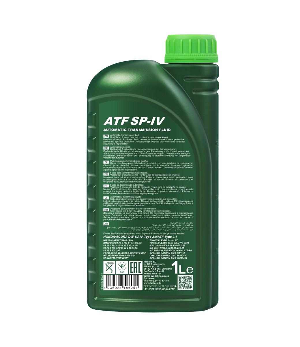 Fanfaro 8605 ATF SP-IV Fully Synthetic ATF Imported from Germany