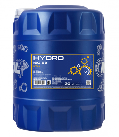 MANNOL  2103 Hydro ISO 68  | High-Load Industrial & Mobile Hydraulic Fluid