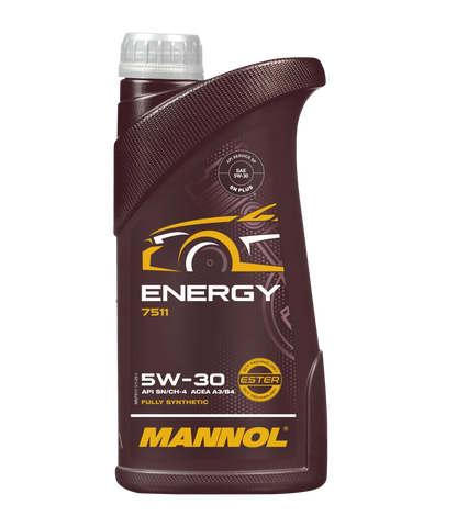 Premium 5W-30 Fully Synthetic Engine oil || MANNOL 7511 Energy || 20QTY(1L)