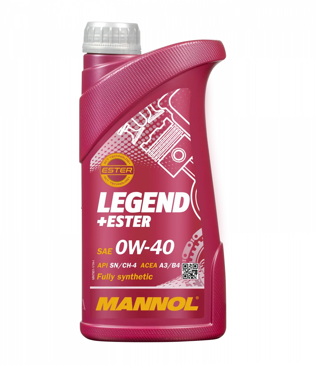 Mannol 7901 0W-40 Legend  Ester Bi-Synthetic Engine Oil | Imported from Germany