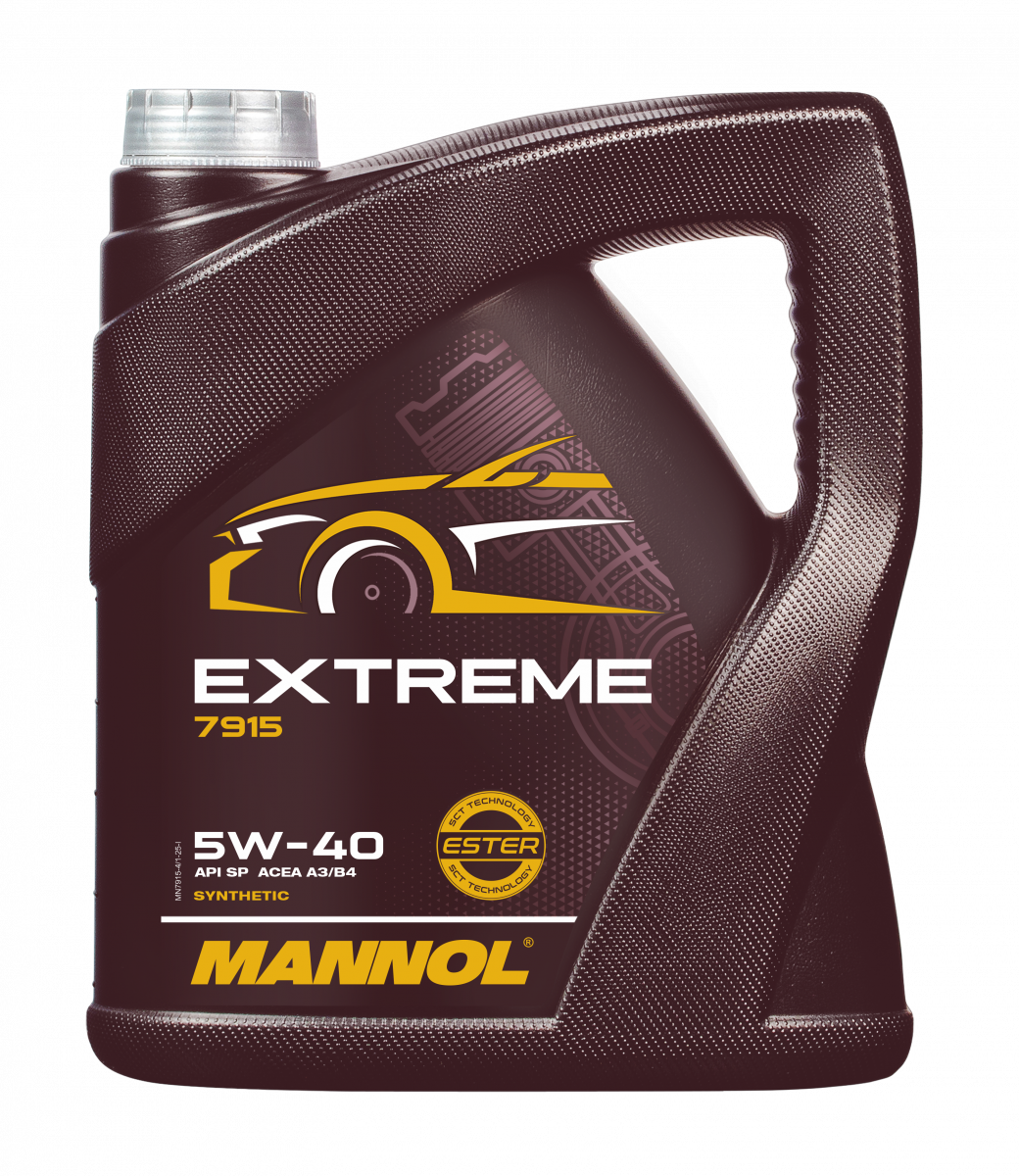 Mannol 7915 Extreme Sae 5W-40 Acea A3/B4 Ester Containing Synthetic Engine Oil
