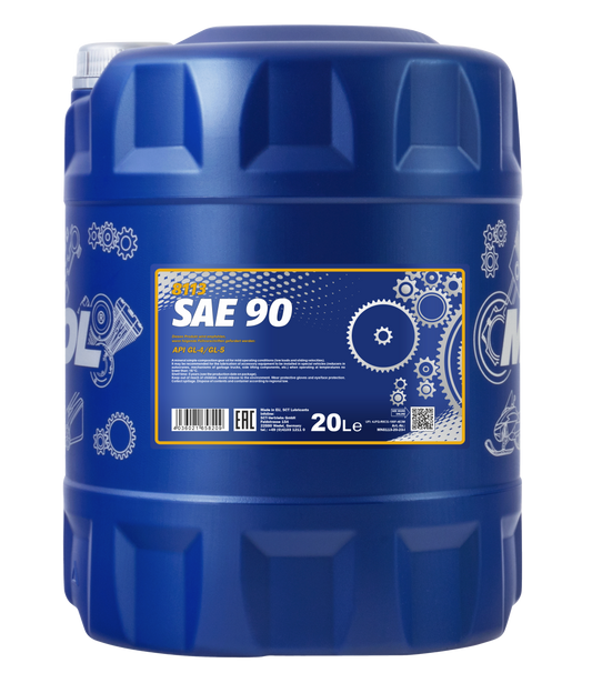 MANNOL 8113 SAE 90 API GL-4/GL-5 GEAR OIL 20L