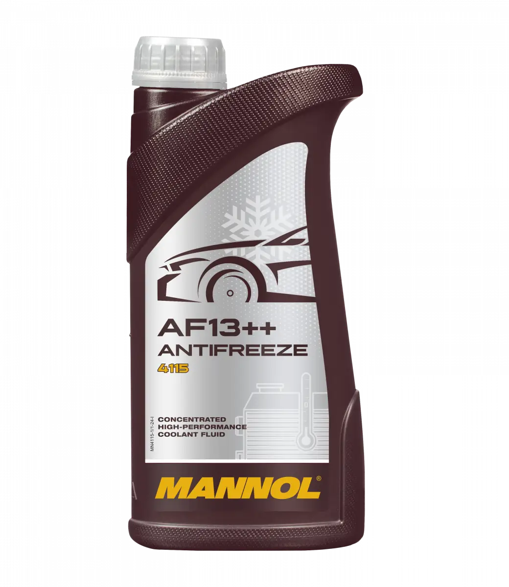 MANNOL 4115 AF13 High-Performance Antifreeze Coolant for Superior Engine Protection | Imported from Germany