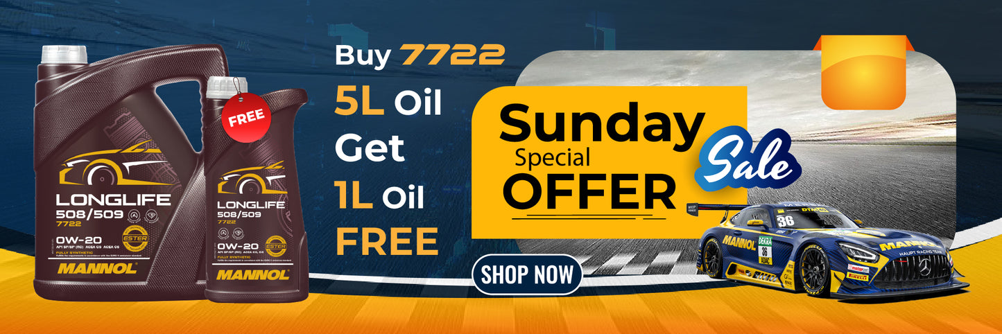 MANNOL 7722 LONGLIFE 508/509  0W-20 API SP (RC) API SP-SN PLUS Fully Synthetic Engine Oil for Car Engines | Imported from Germany